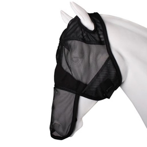 Máscara de mosca de caballo ajustable de calidad superior Malla transpirable suave con protección duradera para las orejas Suministros DE CUIDADO DE CABALLOS personalizables - Product Image 6