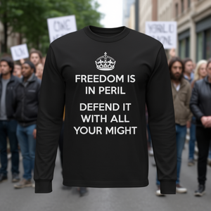 Camiseta de manga larga Freedom Is In Peril, defiéslu con todo tu poder - Product Image 3