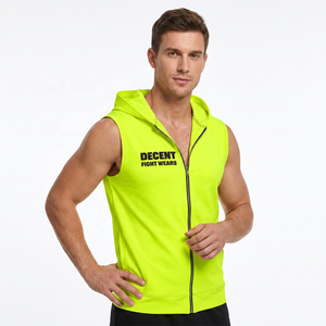 Fighters Sleeveless Hoodie Winter Functional Gym Wear Heavy <b>Bag</b> Sessions Stylish Durable Breathable Eco-Friendly - Product Image 1