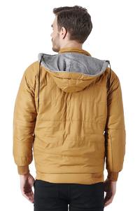 Chaqueta acolchada de algodón con bordado clásico para hombre, abrigo con capucha de moda holgado de estilo americano, chaqueta acolchada con cremallera informal a la moda - Product Image 6