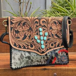 กระเป๋าสะพายไหล่หนังแท้สำหรับผู้หญิงกระเป๋าสะพายข้างออกแบบได้เองแบบใหม่ - Product Image 1