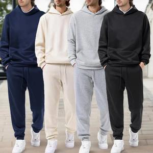 Ensemble de sweat-shirts et de pantalons de survêtement de marque classique, sweat-shirts en molleton de haute qualité, hommes femmes, streetwear hip hop, ensembles de survêtement surdimensionnés - Product Image 2