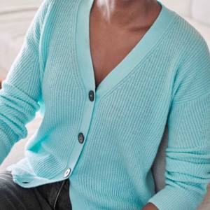 Breathable 100% Cotton Winter Short Fleece Jacket Crew Neck Knit <b>Poncho</b> Sweater <b>Women's</b> - Product Image 6