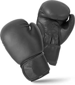 GAF OEM logotipo personalizado profesional de alta calidad de cuero de vaca genuino guantes de boxeo cuerpo EQUIPO DE Fitness hombres guantes de boxeo - Product Image 1