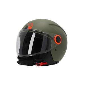 Acerbis BREZZA JET Retro Open Face Helmet XL Size Half Jet Style with Quick Release Closure and Fiberglass Shell <b>Boxed</b> - Product Image 1