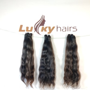 Extensiones de cabello indio alineado con cutícula virgen cruda Paquetes de cabello humano vietnamita sin procesar natural Onda profunda suelta Afro HD - Product Image 6