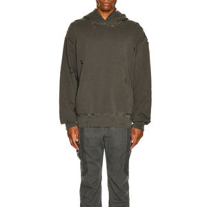 Sudadera con Capucha Personalizada de Alta Calidad, 100% Algodón, Estilo Vintage, Transpirable, con Efecto Desgastado por el Sol, para Hombre - Product Image 6