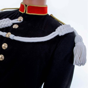 Cordón de Aiguillette trenzado de hombro personalizado con diseño fácil de usar para desfile de puesta en escena y accesorios de uniformes - Product Image 3