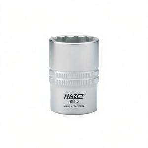 Hazet 1/2'' <b>12</b>-<b>Point</b> Square <b>Socket</b> with Traction Profile and Knurling in Inches - Product Image 3