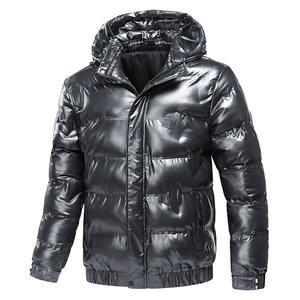 Chaqueta acolchada de poliéster y nailon de alta calidad para hombre, estilo de moda personalizado, diseña tu propia chaqueta para el invierno - Product Image 3
