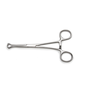 Fórceps de agarre Babcock Manual de acero inoxidable de alta calidad 13,5 cm agarre de tejido no magnético cirugía General certificada ISO - Product Image 1