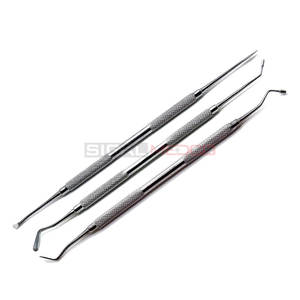 3 uds Dental Woodson #1, 2, 3 juego de enchufes de doble extremo de plástico compuesto de relleno instrumentos médicos uso Dental profesional - Product Image 6