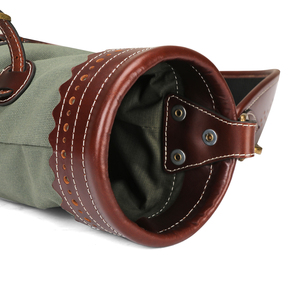 Bolsas de lápices de Golf de cuero de lona de estilo Vintage de nuevo diseño Bolsa dominical de carga de palos de Golf 2017 - Product Image 2