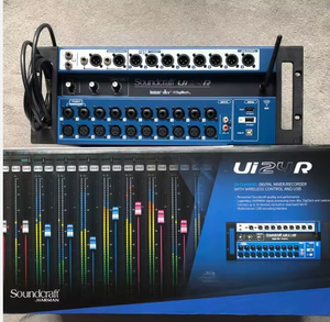 Console de mixage numérique Soundcraft Ui24R 24 canaux avec enregistreur USB multipistes et contrôle sans fil - Product Image 3
