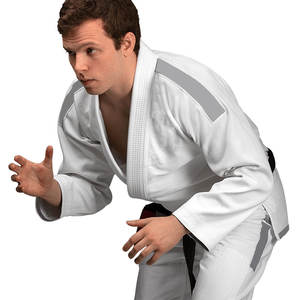 OEM Mens Jiu Jitsu Gi impresión personalizada Durable y transpirable BJJ Kimono con pantalones Ripstop para entrenamiento y torneos - Product Image 4