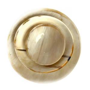 CUENCO DE CUERNO ALTO PULIDO ALTO ARTESANAL DE CALIDAD SUPAR, utensilios de cocina para servir sopa, fideos, elegante cuenco de cuerno - Product Image 5