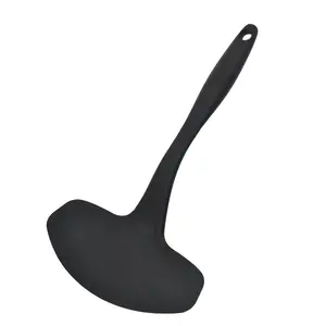 UT124 Precio bajo En stock Utensilios de cocina de nailon Espátula para freír Tortilla Pancake Turner en forma de abanico