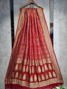 ผ้าไหม gajji ไหมพิมพ์ลายดิจิทัลผ้าซาตินสำหรับ sherlani PURE gajji dupatta Saree บริสุทธิ์ - Product Image 5