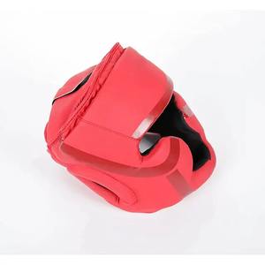 Boxeadores profesionales MMA Training Head Guard Kickboxing Head Gear con casco de protección bucal para Muay Thai - Product Image 4