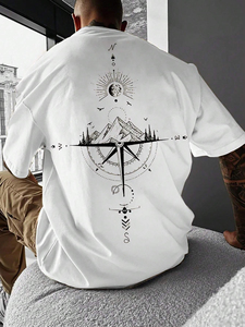 Custom Wholesale Mens Blank 100% Cotton <b>Tshirt</b> Logo Printing High Quality Plain Plus Size T-shirts Plain Dyed T Shirts for Men - Product Image 2