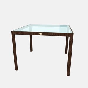 โต๊ะรับประทานอาหารพร้อมกระจกด้านบน (lco/005/003) - Product Image 1