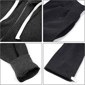 ชุดวอร์มสไตล์เสื้อคลุมแบบสวมหัว ค.ศ. 2024 คุณภาพสูง สำหรับทุกเพศ แขนยาว สไตล์ลำลอง สำหรับฤดูหนาว แฟชั่นสตรีทแวร์ พิมพ์ลายโลโก้ กันลม - Product Image 2