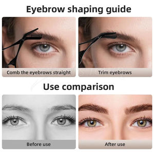 Tijeras de recorte de pestañas de cuidado personal con peine para definición de pestañas y uso seguro - Product Image 6