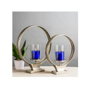 Gold <b>Black</b> Coated Metal <b>Candle</b> Stand <b>Holder</b> for Hotel Home Livingroom Lighting Decorative Use Iron <b>Candle</b> Stand - Product Image 5