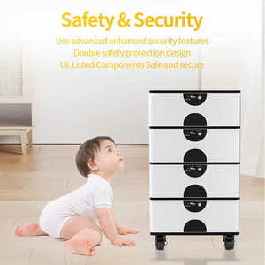 OEM Stackable Lifepo4 Battery Home Energy Storage 10KW-51.2V <b>Inverter</b> AC Output White 300Ah Capacity <b>Wind</b> <b>Turbine</b> Solar Power - Product Image 3