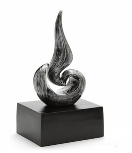 Urnes de sculpture en aluminium de la dernière conception de flamme pour les cendres humaines - Product Image 2