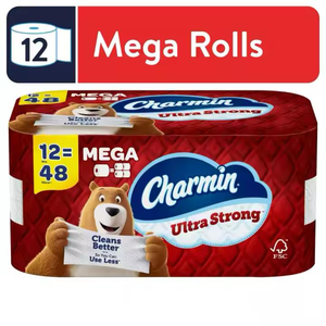 Charmin-Papier hygiénique ultra doux, 36 méga rouleaux = 144 rouleaux réguliers/Vente à chaud Charmin-Papier hygiénique ultra doux 12 méga rouleaux - Product Image 1