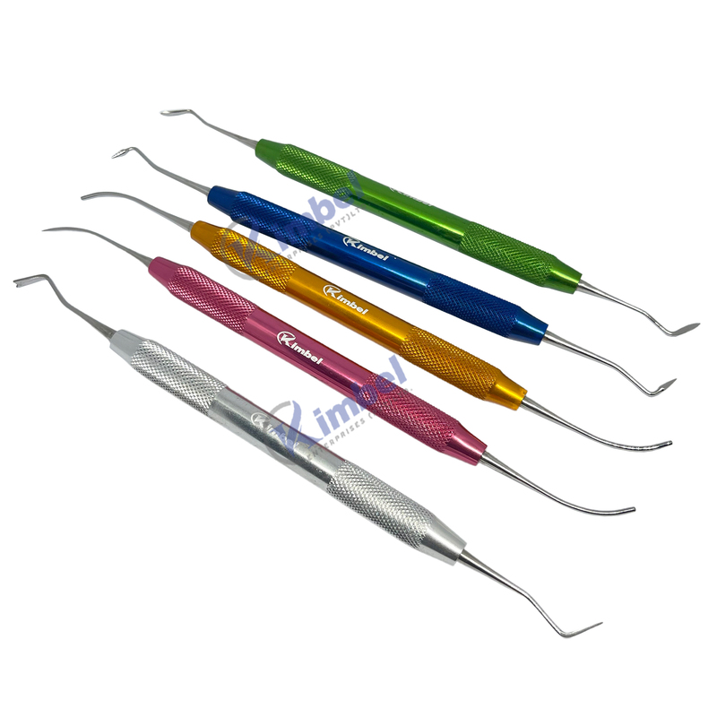 Silicon Handle Periodontal Gracey Curette Set