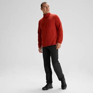 Veste en polaire douce pour homme avec fermeture éclair conçue pour la chaleur hivernale et les équipements d'aventure en plein air - Product Image 3