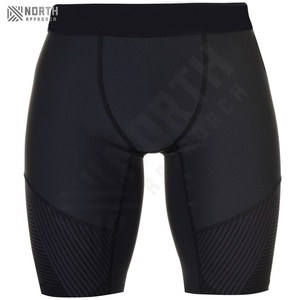 Shorts de Compresión Personalizados al por Mayor, Hechos de Nailon y Poliéster, para Gimnasio, Entrenamiento, Deportes, Shorts de Compresión para Hombre, Verano - Product Image 1