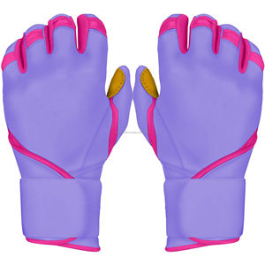 Vente en gros de gants de batteur de baseball personnalisés, poignets longs, cuir de sublimation, gants de sport pour adultes BBG-0009 - Product Image 6