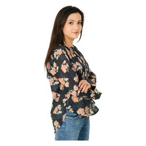 Blusa de algodón Hippie Bohemia hecha a mano para mujer, camisetas de manga larga con botones, decoración estampada, ropa de verano, tejido de fiesta transpirable - Product Image 3