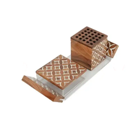 Support de brûleur dernière conception couleur blanche brûleur Bakhoor d'excellente qualité utilisé à la main pour la décoration de table à la maison à bon prix
