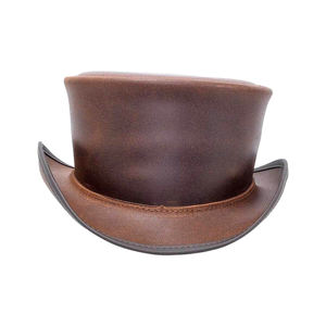 Hommes professionnels Top qualité vache garçon chapeaux en cuir pour adultes Top qualité vache garçon cuir chapeau nouveau à la mode personnalisé - Product Image 3