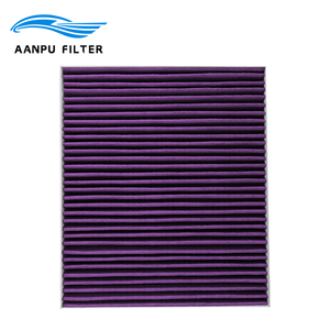 Filtres AC antiviriaux et antifongiques AANPU avec <span class=keywords><strong>coque</strong></span> en noix de coco au charbon actif pour Cadillac 13356916 13508023 - Product Image 1