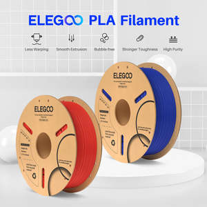 4-Pack 1.75mm <b>PLA</b> Filament in 4 Colors 10KG for 3D Printers for ABS Processing for PVA Material Min. Order 5KG - Product Image 3