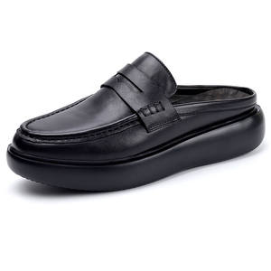 Mocasines de Cuero Cómodos para Hombre, Zapatos Casuales de Vestir, Diseño Ligero para el Uso Diario, Zapatos Formales de Cuero para Hombre - Product Image 1