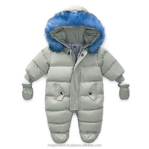 Mono de Invierno Cálido para Mujer, Talla Grande, con Capucha y Cuello de Piel, Personalizable al por Mayor, Marca Personalizada - Product Image 2