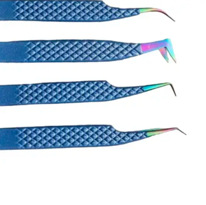 Juego de pinzas para cejas y pestañas de diseño personalizado de 6 piezas de alta calidad ahora disponible a un precio razonable - Product Image 3