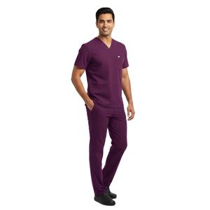 Ensemble de blouses médicales pour hommes avec pantalon, tissu tricoté doux et respirant, uniforme d'hôpital, OEM ODM, personnalisable, pour médecins et infirmières, haute qualité - Product Image 6
