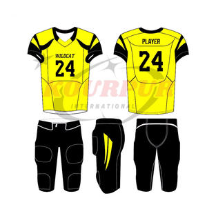 7v7 American Football Uniform Jerseys Premium Grade <b>Padded</b> American Football Jersey With Customized Logo From Pakistani Supplier - Product Image 5