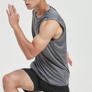 Débardeur Homme Tendance Respirant et Confortable – Col V en Polyester/Coton Doux Texturé – Qualité Supérieure – Meilleure Vente - Product Image 3