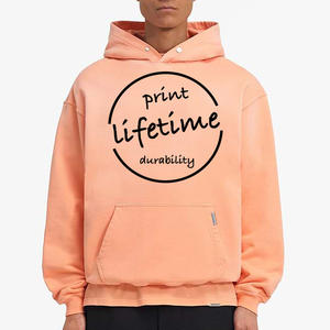 Sweats à capuche délavés à l'acide pour hommes Poches fonctionnelles épaules tombantes Sweatshirt à capuche pull oversize Sweats à capuche lourds pour hommes - Product Image 2