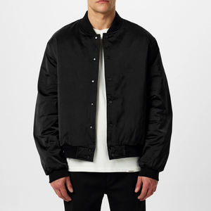 Service OEM ODM, veste bomber et manteaux pour hommes adultes, qualité supérieure, boutons, style tendance, avec logo personnalisé pour l'hiver - Product Image 3