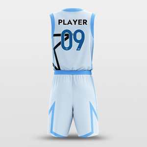 Uniforme de Baloncesto para Hombre en Felpa - Absorbe la Humedad y con Costuras Reforzadas, Personalizado OEM al por Mayor - Product Image 2