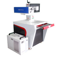 Machine de gravure laser à fibre 20W 50W Machine de marquage laser UV METAL